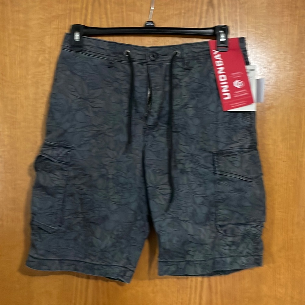 Men's cargo shorts.